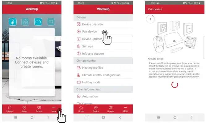warmup KW-BLR2CH konekt Wireless Boiler 2-Channel Switch - 9