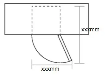 Refrigerators MINIBAR ONE DOOR User Manual - Space Requirements
