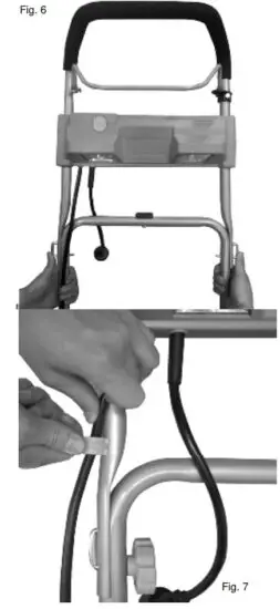 FIG 12 INSTALLING UPPER HANDLE