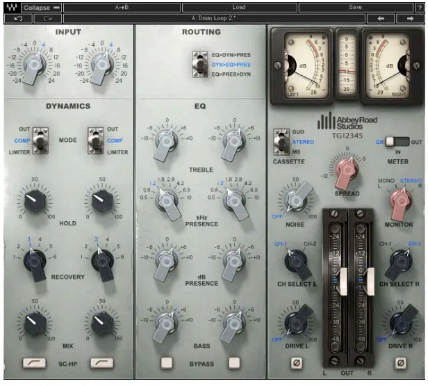 WAVES TG12345 Abbey Road EMI Plugin -