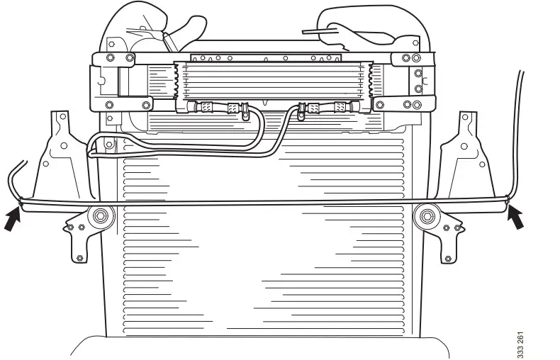 Removing the radiator