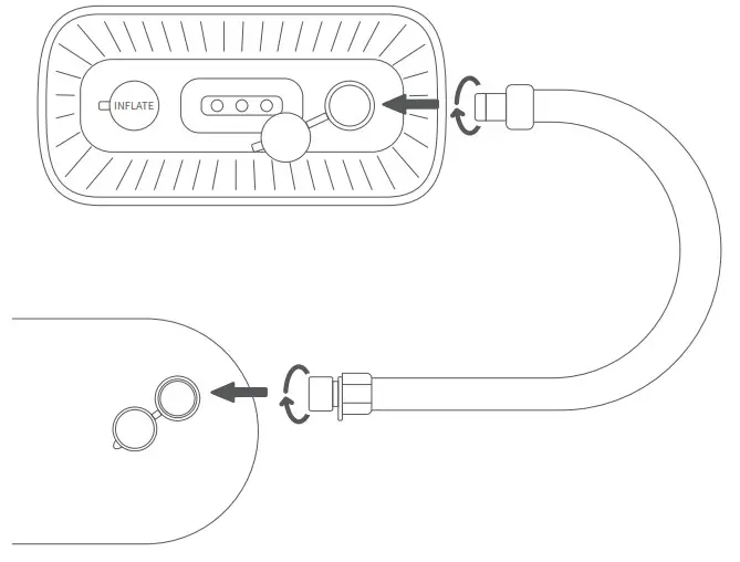 AstroAI DM1 Sup Electric Air Pump - daigram 4