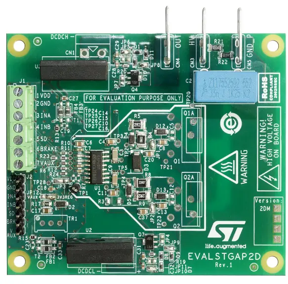 STMicroelectronics-UM2818-EVALSTGAP2DM-Isolated-4-A-Single-Gate-Driver-Demonstration-Board-PRODUCT