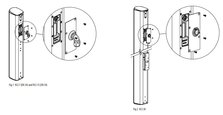 TANNOY VLS Series Passive Column Array Loudspeakers - Outdoor Applications