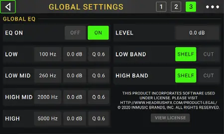 HEADRUSH MX5 Ultra Portable Amp Modeling Guitar Effect Processor - Footswitch Modes 18