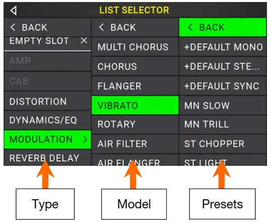 HEADRUSH MX5 Ultra Portable Amp Modeling Guitar Effect Processor - Footswitch Modes 7