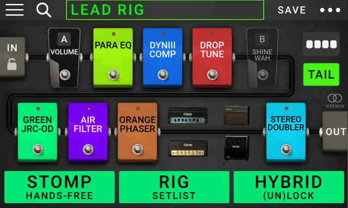 HEADRUSH MX5 Ultra Portable Amp Modeling Guitar Effect Processor - Hardware Assign 11