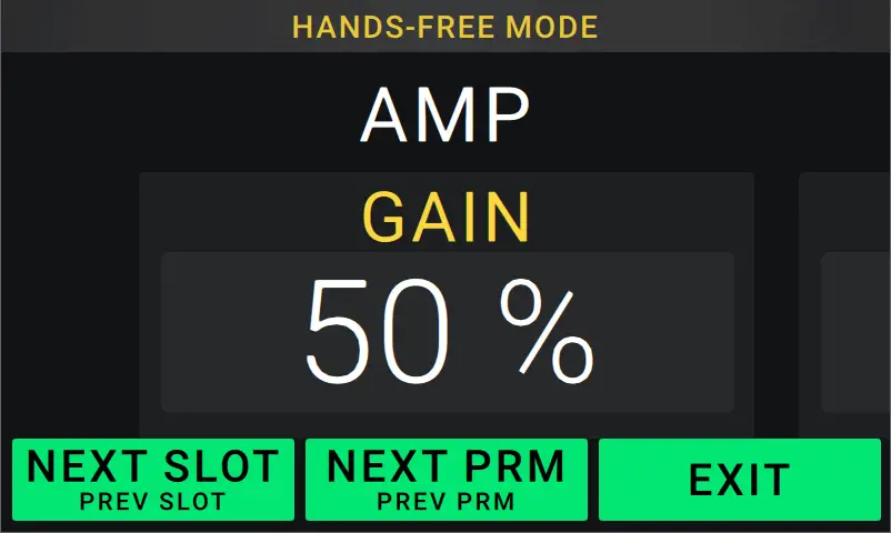 HEADRUSH MX5 Ultra Portable Amp Modeling Guitar Effect Processor - Hardware Assign 12
