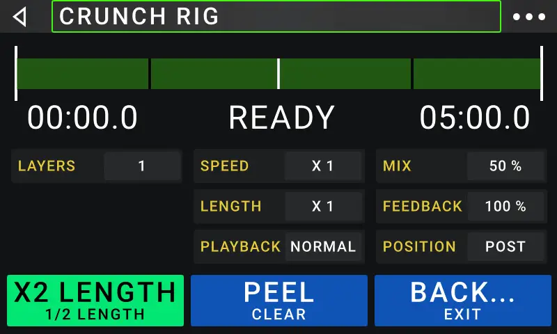 HEADRUSH MX5 Ultra Portable Amp Modeling Guitar Effect Processor - Hardware Assign 14