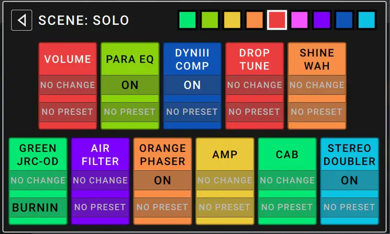 HEADRUSH MX5 Ultra Portable Amp Modeling Guitar Effect Processor - Hardware Assign 4