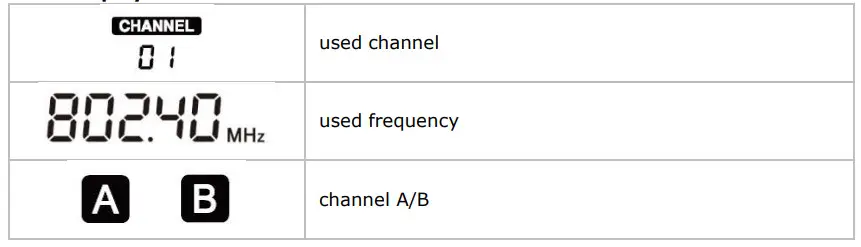 HQ POWER MICW81 Dual-Channel Wireless Microphone System - LCD Display