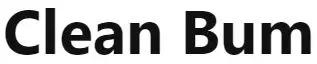Clean Bum logo
