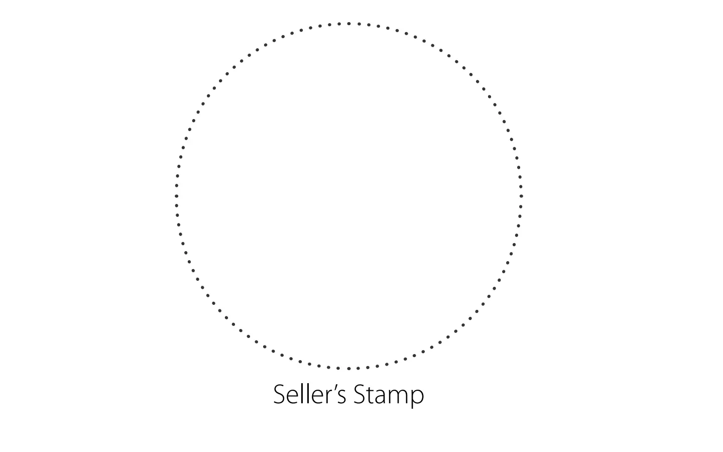 Seller’s Stamp