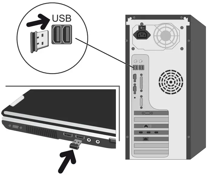 hama 00182621 MW-300 Optical Wireless 3-Button - USB