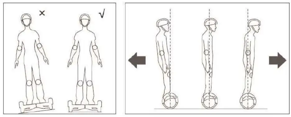 DENVER HBO-6620 Hoverboard Self Balancing Scooter User Manual - how to use it