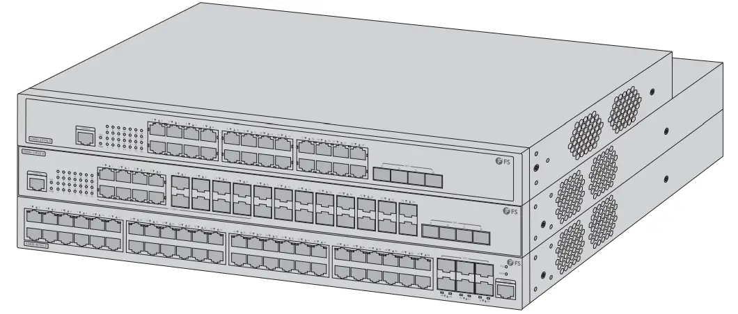 FS COM S3900 24 Port Gigabit Ethernet L2 Switch