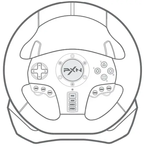 PXN V9 Gaming Steering Wheel -