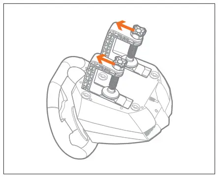 PXN V9 Gaming Steering Wheel - 3