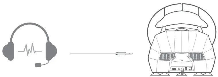 PXN V9 Gaming Steering Wheel - Communication Function