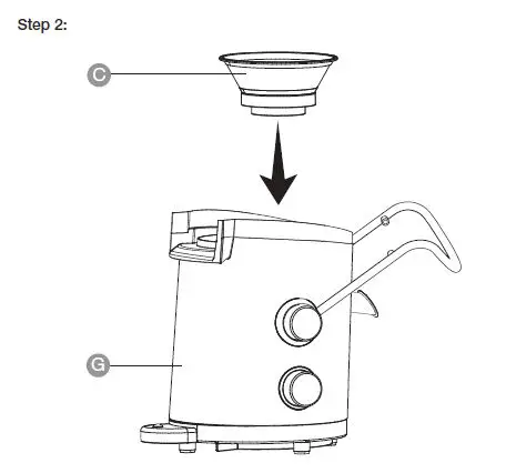 amazon-basics-B07PJ6XLLF-600-W-Juicer-3