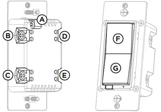 Ultra Pro ZW3010 In-Wall Smart Dimmer User Manual - Product Overview