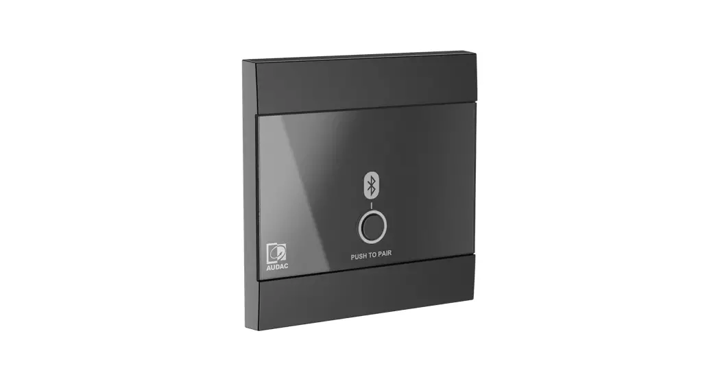 Audac Wp220 Universal Wall Panel Bluetooth Receiver User Manual
