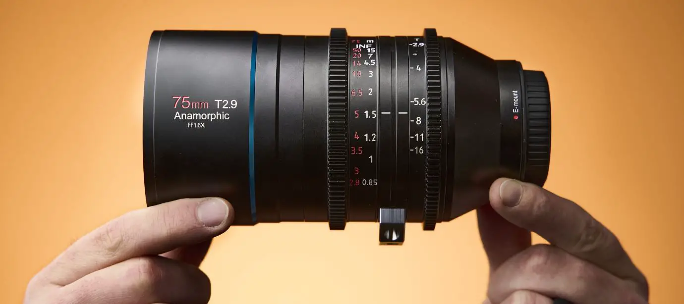 Sirui 75mm T2.9 1.6x Full-frame Anamorphic Lens Instructions