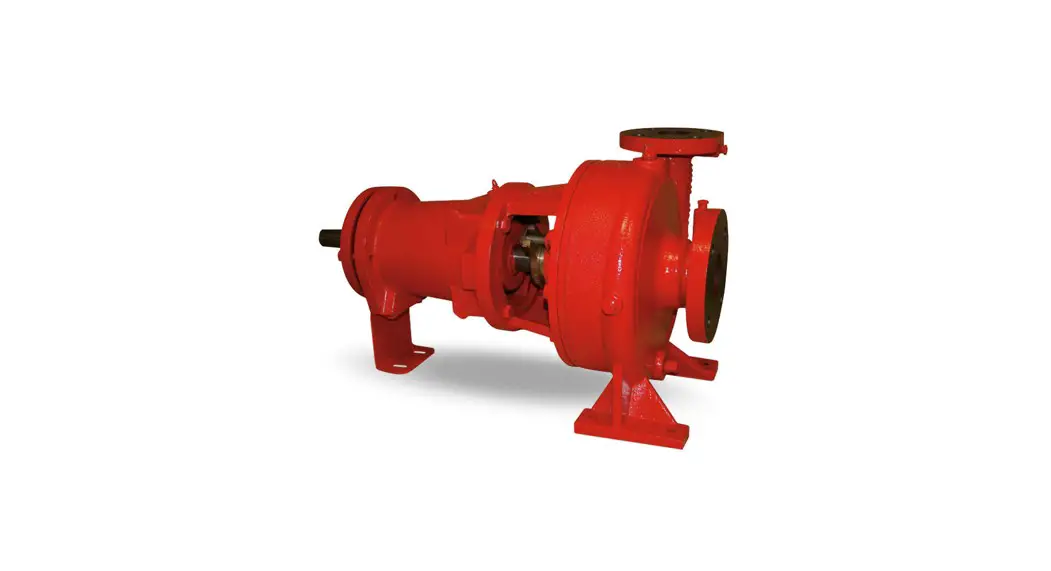 Pentair 1620f End Suction Fire Pumps Instruction Manual