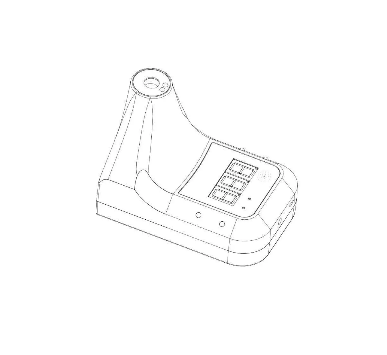 Joom Gp-100 Wall-mounted Non-contact Infrared Household Thermometer User Guide