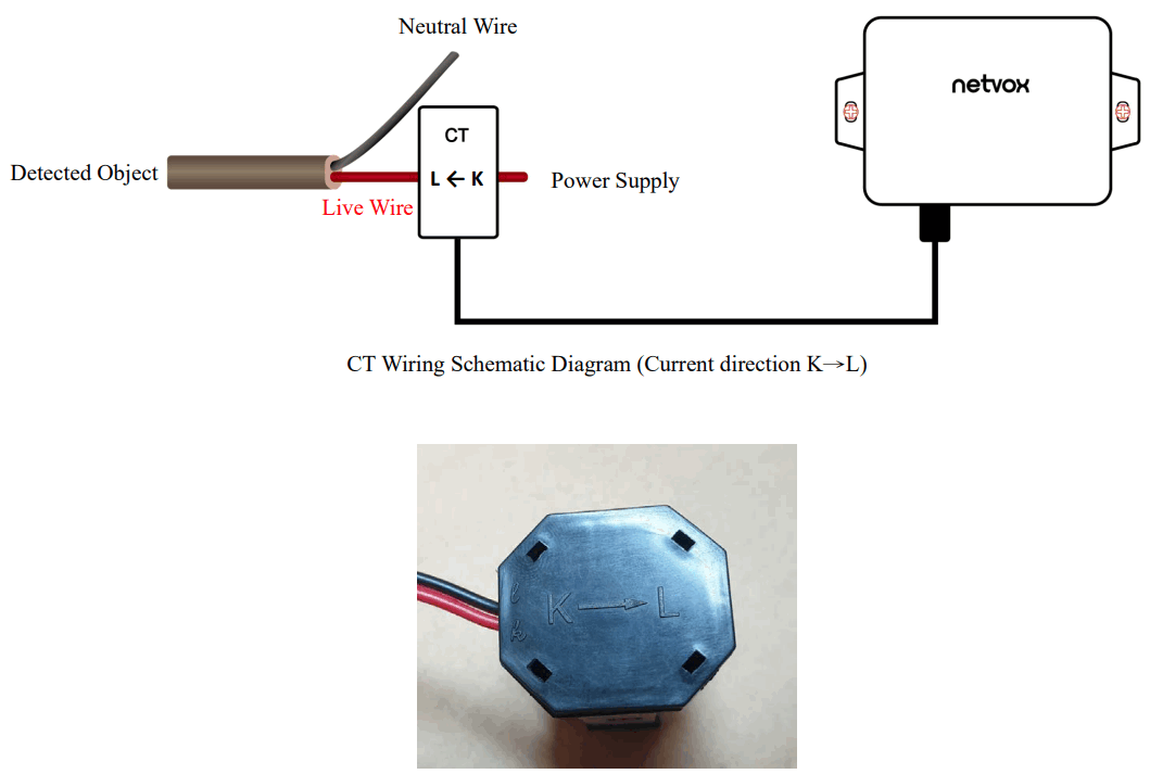 netvox R718NL1 Wireless Light Sensor and 1 Phase Current Meter - fig 3