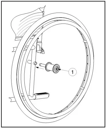 VERMEIREN 708D Steel Wheelchair - Figure 5