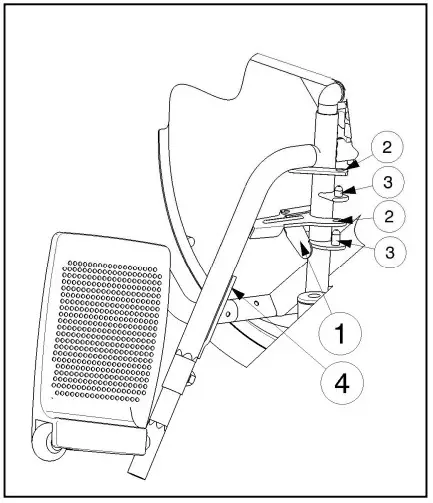 VERMEIREN 708D Steel Wheelchair - Figure 6
