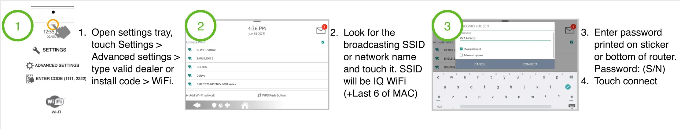 Qolsys QW8200-840 Wi-Fi Router Dual Band - PAIR CONTROLLER TO IQ PANEL