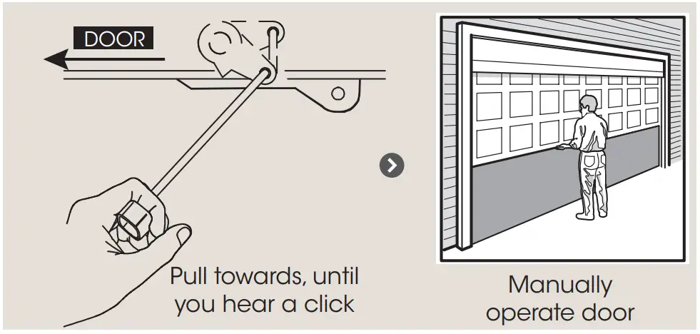 GARADOR Genius HD Sectional Garage Door Opener - door