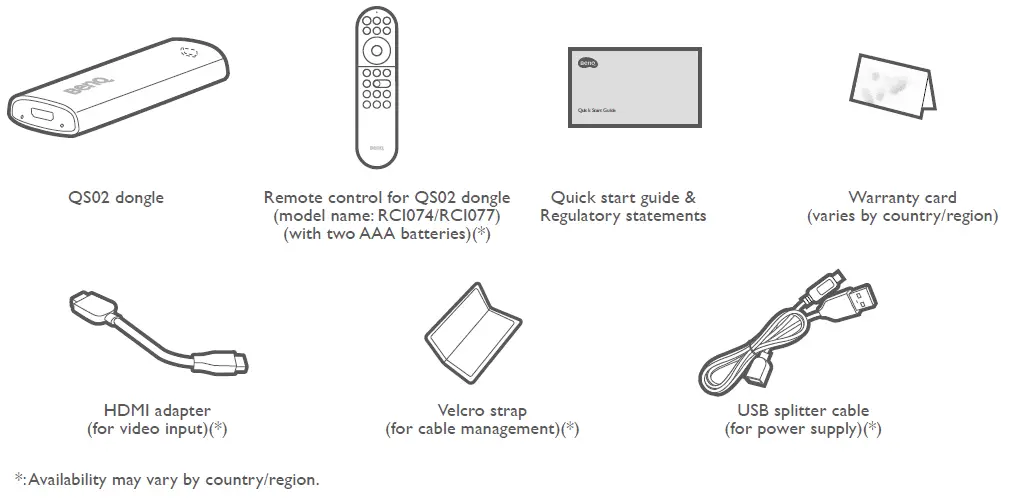 BenQ-QS02-HDMI-Media-Streaming-Remote-Control-FIG-1