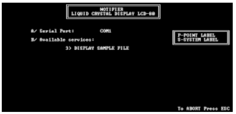 NOTIFIER PK-LCD-80 Programmable Fire Alarm Control Panels - System Labels