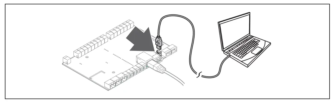 To change the configuration settings