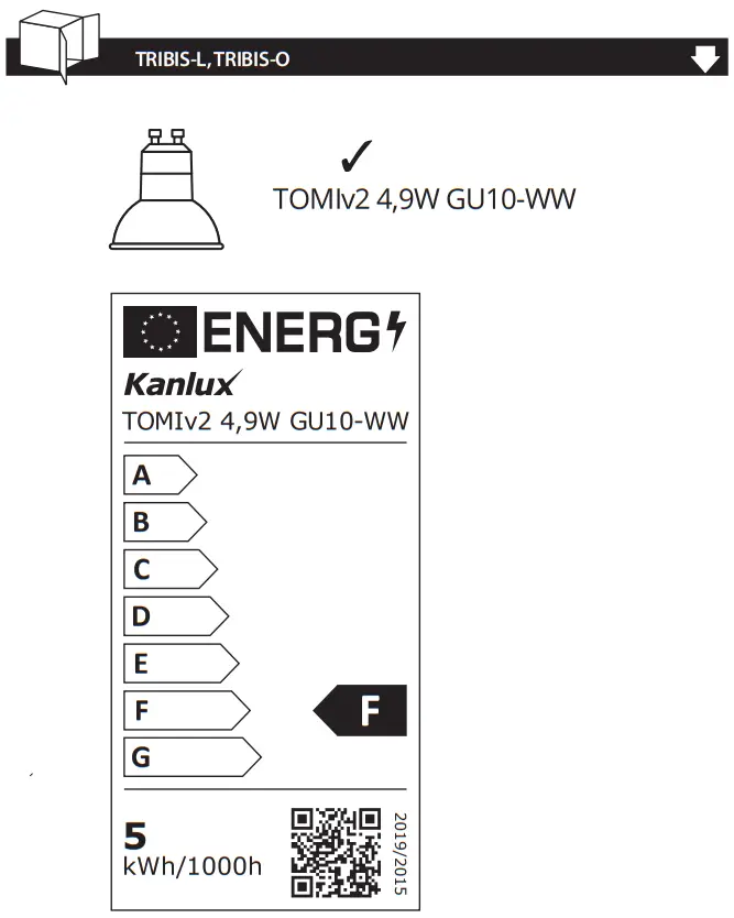 Kanlux TRIBIS O Recessed Downlights with Light Source - fig4