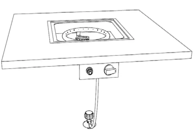 Enjoy AJ1188 Fire Pit Table - Assembly