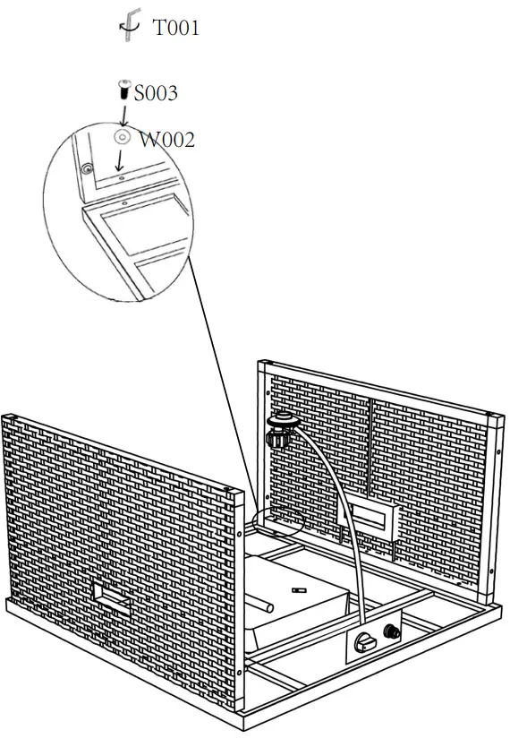 Enjoy AJ1188 Fire Pit Table -Assembly1