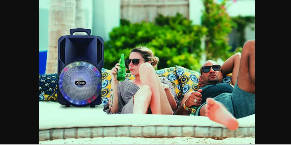 Axess Pabt6035 8 Inch Led Bluetooth Party Speaker With 1.5 Inch Tweeter User Manual Axess Pabt6035 8 Inch Led Bluetooth Party Speaker With 1.5 Inch Tweeter User Manual