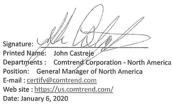 COMTREND WAP-5903 AC1200 Dual Band WiFi-Setup13