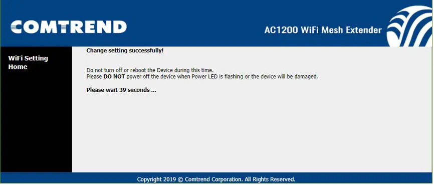 COMTREND WAP-5903 AC1200 Dual Band WiFi-Setup9