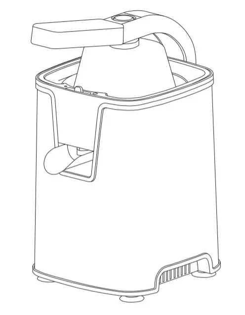 TRiSTAR CP-3009 Electric Citrus Juicer