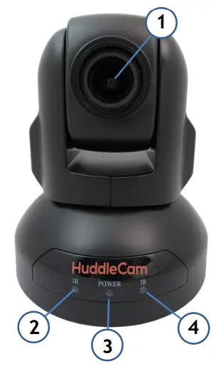 HuddleCamHD USB 2.0 PTZ Camera 10X-USB2-1