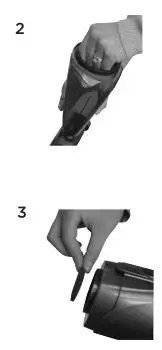 Bissell 8018 Series Magic Vac Featherweight Vac - CLEANING THE FILTER