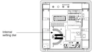SECURE HRT4 A Electronic Room Thermostat with Load -HFT4 frost thermostat