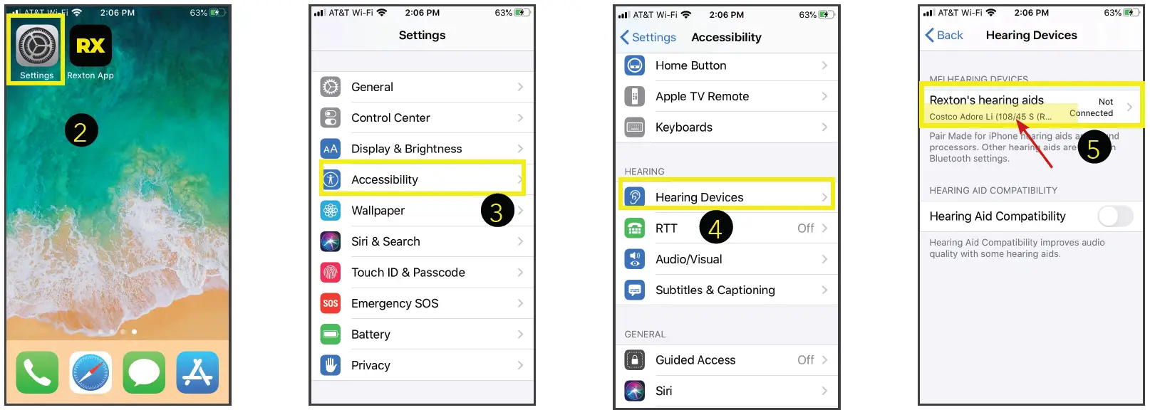 PAIRING HEARING AIDS TO IPHONE 1
