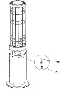 FIG 10 HEATER ASSEMBLY INSTRUCTIONS