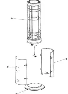 FIG 5 HEATER ASSEMBLY INSTRUCTIONS